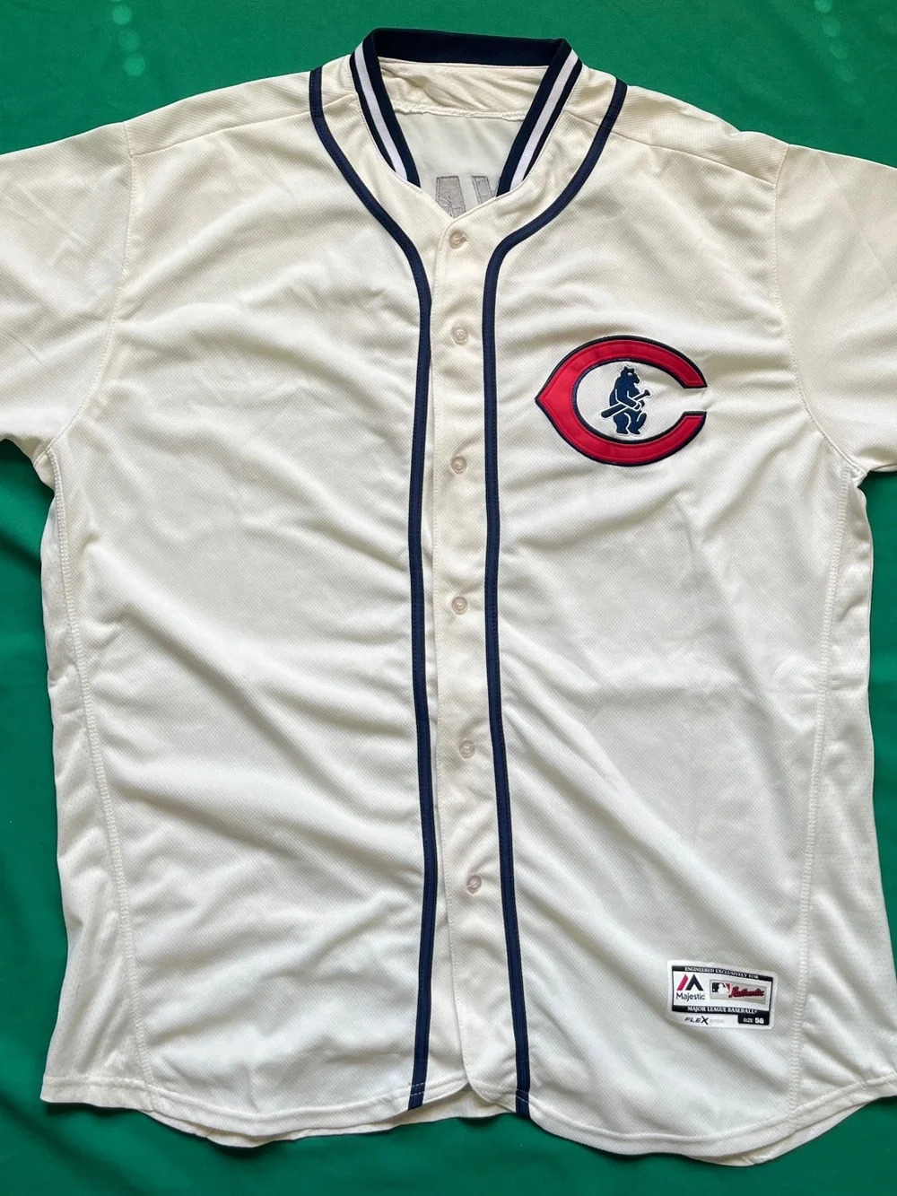 VINTAGE MAJESTIC  BRYANT #17 CHICAGO CUBS JERSEY WHITE SIZE 56/2XL